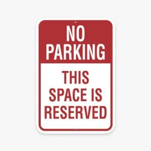Outdoor Aluminum Sign