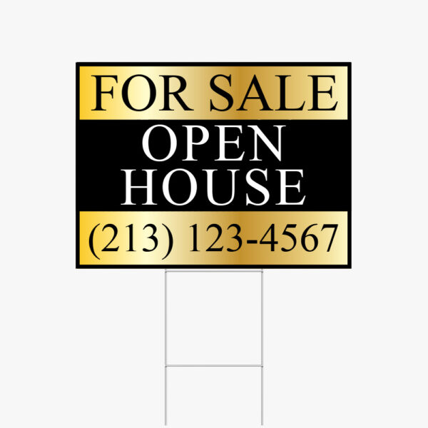 Yard Sign with H-stake - Image 2